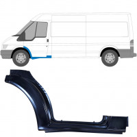 FORD TRANSIT 2000-2013 1/3 VORNE SCHWELLER REPARATURBLECH / LINKS