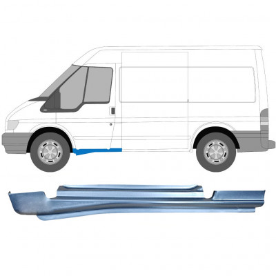 FORD TRANSIT 2000-2013 VORNE TÜR SCHWELLER REPARATURBLECH / LINKS