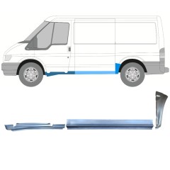 Reparaturblech-Set für Ford Transit 2000-2013 / Links / 15020