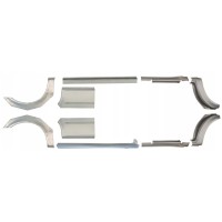 Reparaturblech Schweller + Kotflügel hinten für Ford Transit 2000-2013 / Links+Rechts / Satz 10630