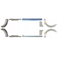 Reparaturblech Schweller + Kotflügel hinten für Ford Transit 2000-2013 / Satz 12676