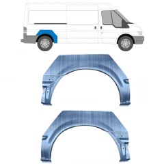 Reparaturblech Kotflügel hinten für Ford Transit 2000-2013 / Links+Rechts / Satz 9590