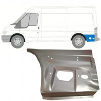 FORD TRANSIT 2000-2013 HINTEN KOTFLÜGEL REPARATURBLECH / LINKS