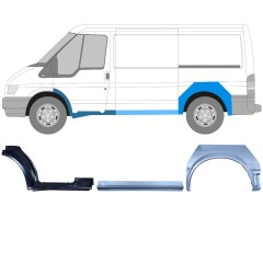 Reparaturblech-Set für Ford Transit 2000-2013 / Links / 15023