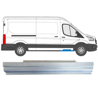 Reparaturblech Schweller für Ford Transit 2014- / Links = Rechts (symmetrisch) 14737