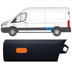 Seitenleiste Kotflügel hinten für Ford Transit 2014- / Links / Satz 11691