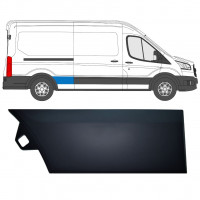 FORD TRANSIT 2014- LANG HINTEN KOTFLÜGEL SEITENLEISTE / RECHTS