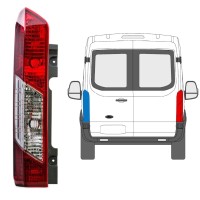 Rückleuchte für Ford Transit 2014- / Links 16093