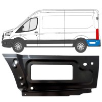 Reparaturblech hinterer Kotflügel hinteres Teil für Ford Transit 2014- / Links 15349