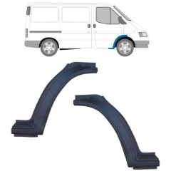 Reparaturblech Kotflügel vorne für Ford Transit 1986-2000 / Links+Rechts / Satz 11582