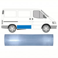 FORD TRANSIT 1985-2000 SCHIEBETÜR REPARATURBLECH / RECHTS / UNTEN TEIL