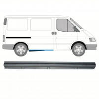 FORD TRANSIT 1985-2000 SCHIEBETÜR SCHWELLER REPARATURBLECH / RECHTS