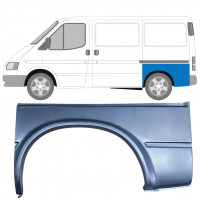 FORD TRANSIT 1991-2000 HINTEN KOTFLÜGEL REPARATURBLECH / LINKS