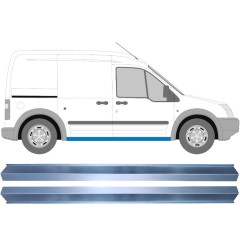 Reparaturblech Schweller für Ford Transit Connect 2003-2013 / Links = Rechts (symmetrisch) / Satz 9524