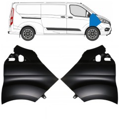 Vorne Kotflügel für Ford Transit Custom 2017-2021 / Links+Rechts / Satz 17100