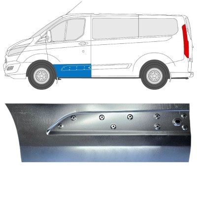 Reparaturblech vordere Tür für Ford Transit Custom 2013- / Links 15966