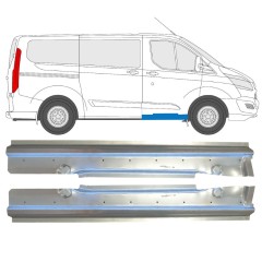 Reparaturblech Schweller für Ford Transit Custom 2013-2023 / Links+Rechts / Satz 14643