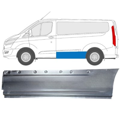 Reparaturblech Seite für Ford Transit Custom 2013- / Links 15974
