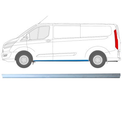 Reparaturblech unterer Schweller für Ford Transit Custom 2013-2023 / Links 16895