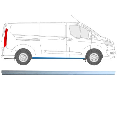 Reparaturblech unterer Schweller für Ford Transit Custom 2013-2023 / Rechts 16894