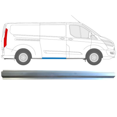 Reparaturblech Schiebetürschweller für Ford Transit Custom 2013-2023 / Rechts 16896