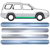 Reparaturblech Schweller + Innen-Schweller für Mazda Tribute 2001-2008 / Links+Rechts 15599