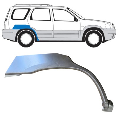 Reparaturblech Kotflügel hinten für Mazda Tribute 2001-2008 / Rechts 15780