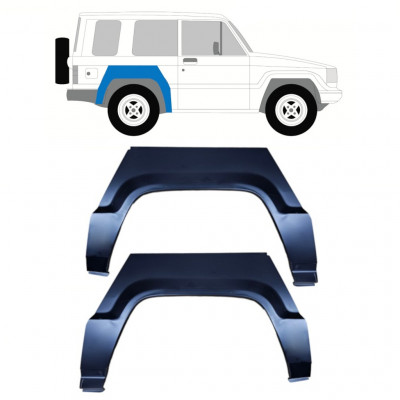 ISUZU TROOPER 1983-1991 RADLAUF REPARATURBLECH / SATZ