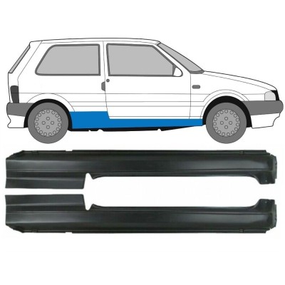 Voll schweller für Fiat Uno 1983-2002 / Links+Rechts / Satz 16718