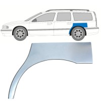 Reparaturblech Kotflügel hinten für Volvo S70 V70 2000-2007 / Links 17212