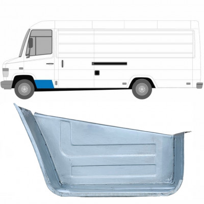 MERCEDES VARIO 1996- EINSTIEGSBLECHE PANEL / LINKS