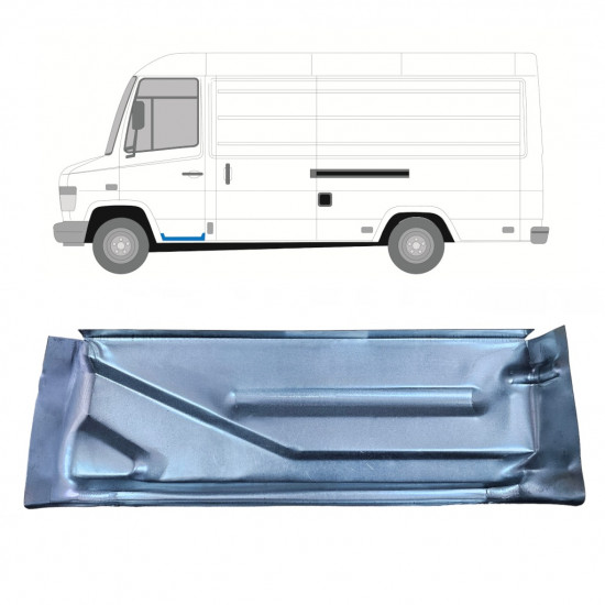 MERCEDES VARIO 1996- EINSTIEGSBLECHE PANEL KLEIN / LINKS