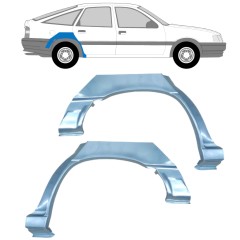 Reparaturblech Kotflügel hinten für Opel Vectra A Cavalier 1988-1995 / Links+Rechts / Satz 11210