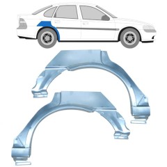Reparaturblech Kotflügel hinten für Opel Vectra B 1995-2002 / Links+Rechts / Satz 9197