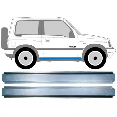 SUZUKI VITARA 1988-1998 INNEN SCHWELLER REPARATURBLECH / RECHTS = LINKS / SATZ