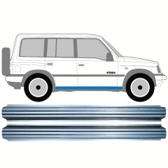 Reparaturblech Schweller für Suzuki Vitara 1996-2003 / Links = Rechts (symmetrisch) / Satz 10119