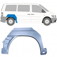 MERCEDES VITO 1996-2003 RADLAUF REPARATURBLECH / RECHTS