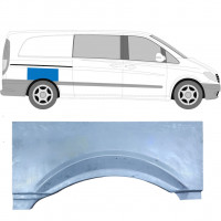 MERCEDES VITO 2003-2010 HINTEN KOTFLÜGEL REPARATURBLECH / RECHTS