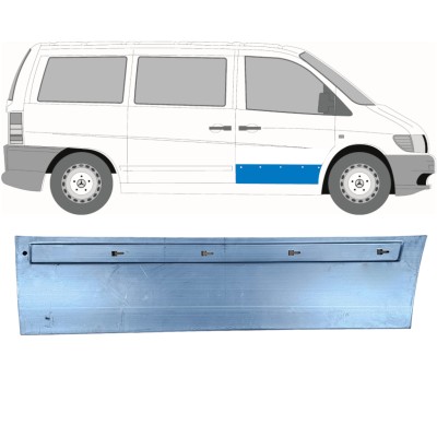 Reparaturblech vordere Tür für Mercedes Vito I W638 1996-2003 / Rechts 11497