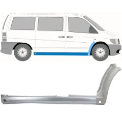 Voll schweller + Reparaturblech Kotflügel vorne für Mercedes Vito I W638 1996-2003 / Rechts / Satz 11502