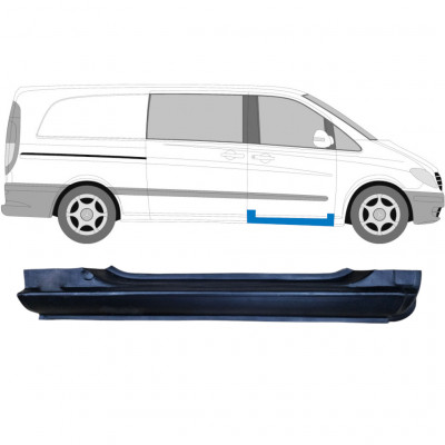 MERCEDES VITO 2003-2014 VORNE SCHWELLER REPARATURBLECH / RECHTS