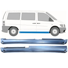 Voll schweller für Mercedes Vito I W638 1996-2003 / Links+Rechts / Satz 9474