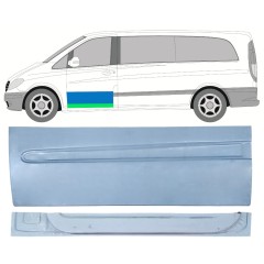 Reparaturblech innen + außen vorderer Tür für Mercedes Vito W639 2003-2014 / Links / Satz 12646