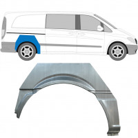 Reparaturblech Kotflügel hinten für Mercedes Vito W639 2003-2014 / Rechts 12914