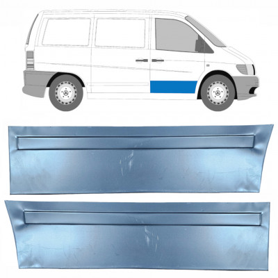 MERCEDES VITO 1996-2003 VORNE TÜR ÄUSSERE REPARATURBLECH / SATZ