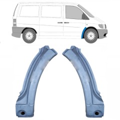 Reparaturblech vorderer Radlauf für Mercedes Vito I W638 1996-2003 / Links+Rechts / Satz 9787