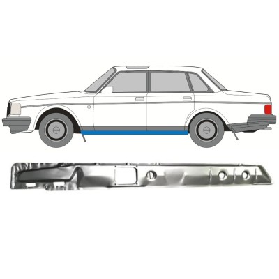 Reparaturblech Innen-Schweller für Volvo 240 1975-1993 / Links 16110