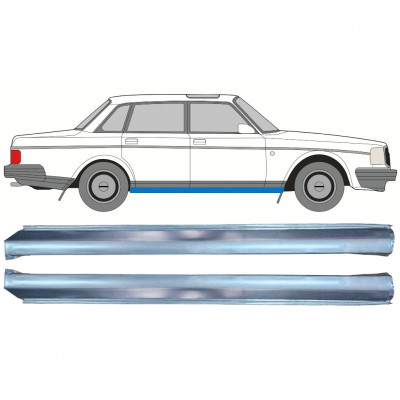 Unten schweller reperaturblech for Volvo 240 1975-1993 / Links / Rechts / Links / Rechts 12775