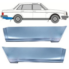 Reparaturblech unteres Teil hinterer Kotflügel für Volvo 240 1975-1993 / Links / Rechts / Satz 12785