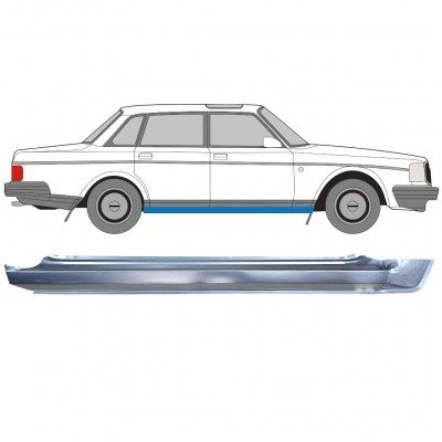 Voll schweller reparaturblech for Volvo 240 1975-1993 / Rechts 12770